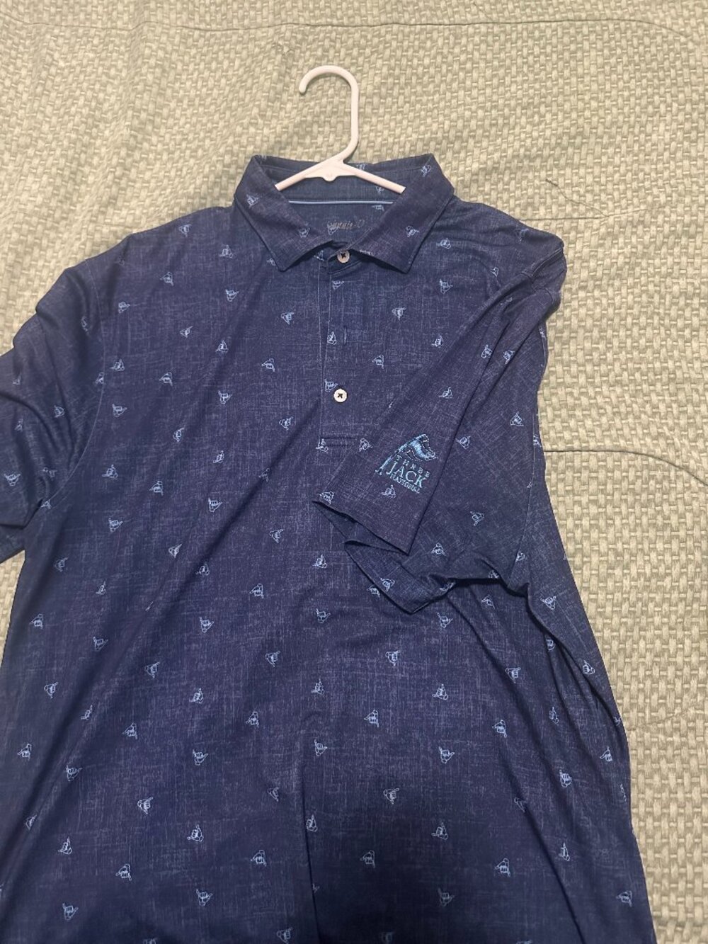 Johnnie-O - 3 Jack National - Polo - Size Large